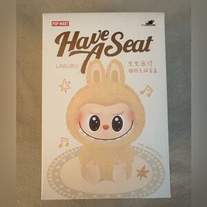 Pop Mart Labubu The Monsters Have a Seat Blind Box-Confirmed ZiZi by card only